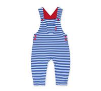 Toby Tiger Organic Breton Stripe Dungarees 6-12m 80cm