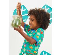 Toby Tiger Organic Bug Print Short-Sleeved T-Shirt - 3-6m / 68cm