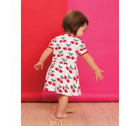 Toby Tiger Organic Cherry Print Skater Dress - 1-2y / 92cm