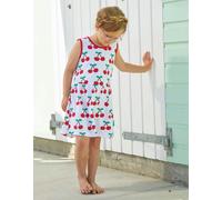 Toby Tiger Organic Cherry Print Summer Dress - 3-4y / 104cm