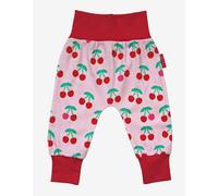 Toby Tiger Organic Cherry Print Yoga Pants - 0-3m / 56cm