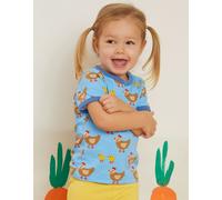 Toby Tiger Organic Chicken Print Short-Sleeved T-Shirt - 18-24m / 92cm