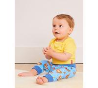 Toby Tiger Organic Chicken Print Yoga Pants - 0-3m / 56cm