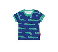 Toby Tiger Organic Crocodile Print SS T-Shirt 12-18m 86cm Blue
