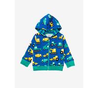 Toby Tiger Organic Digger Print Hoodie - 6-12m / 80cm