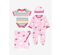 Toby Tiger Organic Dove Print Baby Gift Set - 6-12m 80cm