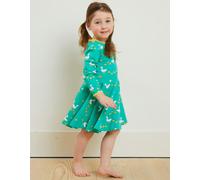 Toby Tiger Organic Duck Print Skater Dress - 5-6y / 116cm