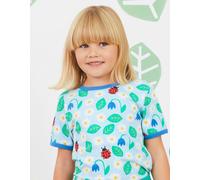 Toby Tiger Kids 100% Cotton English Garden Print T-Shirt -