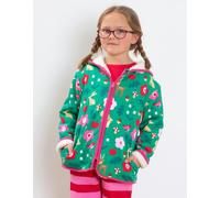 Toby Tiger Organic Forest Adventure Fleece Applique Hoodie - 6-12m 80cm