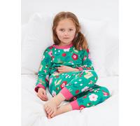 Toby Tiger Forest Adventure Print Pyjamas in Green | Size: 18-24 m Toby Tiger Green 18-24 m