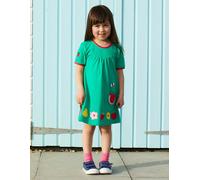 Toby Tiger Organic Fruit Flower Applique T-Shirt Dress - 4-5y / 110cm
