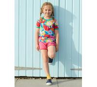 Toby Tiger Organic Fruit Flower Print Short-Sleeved T-Shirt - 6-12m / 80cm