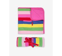 Toby Tiger Organic Girly Stripe Blanket
