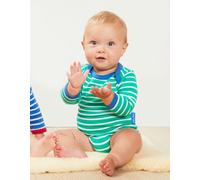Toby Tiger Breton Bodysuit in Green | Size: 6-12 m Toby Tiger Green 6-12 m
