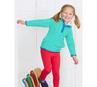 Toby Tiger Breton Cosy Fleece Sweatshirt in Green | Size: 4-5 Years Toby Tiger Green 4-5 Years