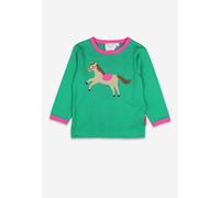 Toby Tiger Kids 100% Cotton Horse Long Sleeved T-Shirt -