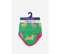 Toby Tiger Organic Kitten Print Dribble Bib