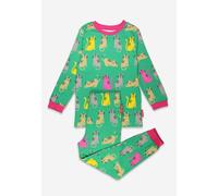 Toby Tiger Organic Kitten Print Pyjamas - 3-4y / 104cm