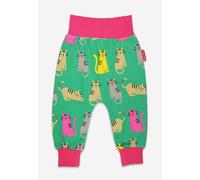 Toby Tiger Organic Kitten Print Yoga Pants - 18-24m / 92cm