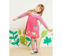Toby Tiger Organic Leaping Bunny Applique T-Shirt Dress - 12-18m / 86cm
