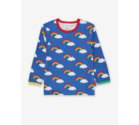 Toby Tiger Organic Multi Rainbow Print Long-Sleeved T-Shirt - 6-12m / 80cm