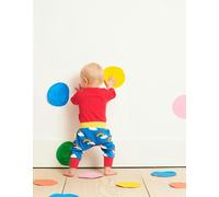 Toby Tiger Organic Multi Rainbow Yoga Pants - 0-3m / 56cm