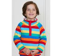 Toby Tiger Organic Multi Stripe Cosy Fleece Sweatshirt - 18-24m / 92cm