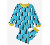 Toby Tiger Organic Penguin Print Pyjamas - 12-18m / 86cm