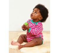 Toby Tiger Breton Bodysuit in Pink | Size: 0-3 m Toby Tiger Pink 0-3 m