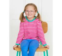 Toby Tiger Organic Pink Breton Long-Sleeved T-Shirt - 18-24m / 92cm