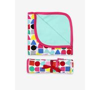 Toby Tiger Organic Pink Building Block Blanket