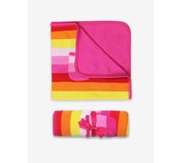 Toby Tiger Organic Pink Multi Stripe Blanket