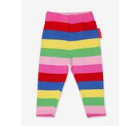 Toby Tiger Organic Pink Multi Stripe Leggings - 4-5y / 110cm