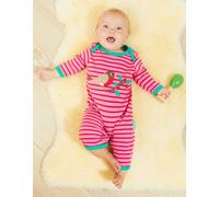 Toby Tiger Organic Robin Applique Sleepsuit - 0-3m / 56cm