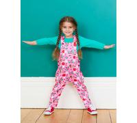 Toby Tiger Organic Robin Print Dungarees - 2-3y / 98cm