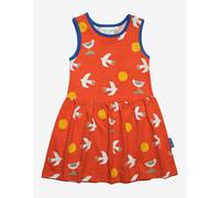 Toby Tiger Organic Seagull Print Summer Dress - 4-5y / 110cm