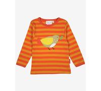Toby Tiger Organic Sparrow Applique Long-Sleeved T-Shirt - 6-12m / 80cm