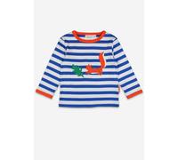 Toby Tiger Organic Squirrel Applique Long-Sleeved T-Shirt - 2-3y / 98cm