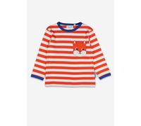 Toby Tiger Organic Squirrel Pocket Applique Long Sleeved T-Shirt - 12-18m / 86cm