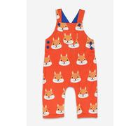 Toby Tiger Organic Squirrel Print Dungarees - 18-24m / 92cm