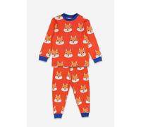 Toby Tiger Organic Squirrel Print Pyjamas - 6-7y / 122cm