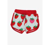Toby Tiger Organic Strawberry Print Running Shorts - 18-24m / 92cm