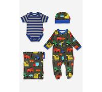 Toby Tiger Organic Transport Print Baby Gift Set - 6-12m / 80cm