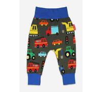 Toby Tiger Organic Transport Print Yoga Pants - 0-3m / 56cm