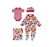 Toby Tiger Picnic Print Baby Gift Set | Size: 3-6 m Toby Tiger Multicolor 3-6 m