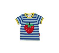 Toby Tiger Strawberry Applique Short-Sleeved T-Shirt | Size: 6-7 Years Toby Tiger Multicolor 6-7 Years