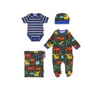 Toby Tiger Transport Print Baby Gift Set | Size: 3-6 m Toby Tiger Multicolor 3-6 m