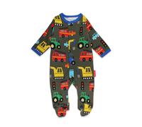 Toby Tiger Transport Print Sleepsuit | Size: 3-6 m Toby Tiger Multicolor 3-6 m