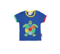 Toby Tiger Turtle Applique Short-Sleeved T-Shirt | Size: 12-18 m Toby Tiger Multicolor 12-18 m