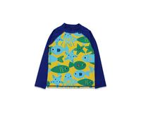 Toby Tiger Under The Sea Print Rash Vest in Yellow | Size: 2-3 Years Toby Tiger Yellow 2-3 Years